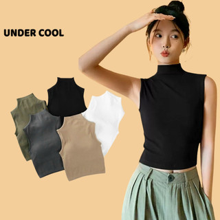 Áo ba lỗ len sát nách undercool len tăm mềm mịn dáng croptop dáng dài phom ôm cổ tròn abl05