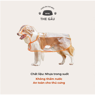 Áo mưa cho thú cưng