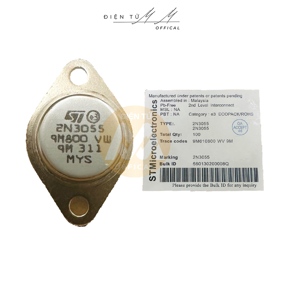 Sò sắt 3055 ST Malaysia hàng mới 100%