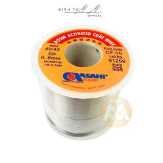 Thiếc hàn, chì hàn Asahi 60% 0.8 - 0.6 - 1.0 mm 500G chính hãng