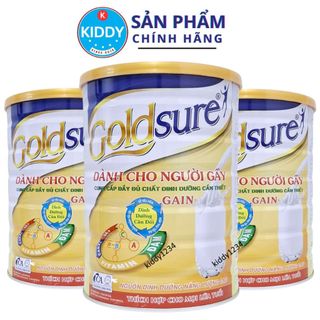 Sữa tăng cân GOLDSURE GAIN NL 900g dành cho người gầy, thích hợp mọi lứa tuổi