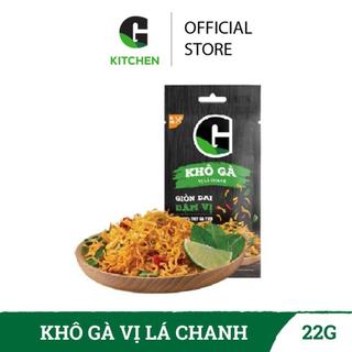Khô gà vị lá chanh G 22g thương hiệu G Kitchen