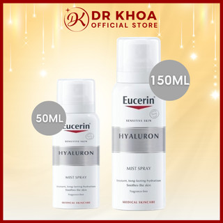 Xịt khoáng dưỡng ẩm eucerin hyaluron mist spray 50ml/150ml/250ml