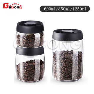 🔥Hũ Thủy Tinh, Hộp Đựng Cà Phê, Lọ có Van Hút Chân Không Nắp Đậy Bảo Quản Đồ Khô Thực Phẩm Chống Ẩm Cao Cấp Nhà Bếp
