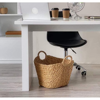 Sọt đựng quần áo , đựng đồ , decor trang trí dáng thuyền bằng cói lục bình