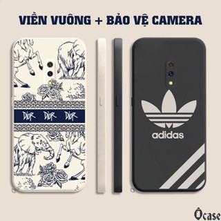 Ốp lưng Realme X / Oppo K3 in hình gấu  cạnh viền vuông có bảo vệ camera