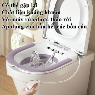 Chậu xông phụ,Chậu xông vùng kín gấp gọn,Chậu vệ sinh phụ nữ,chậu xông thảo dược