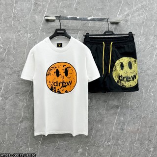 Đồ bộ nam mùa hè dr ew chất cotton 100%  BH106 in 5D cực đẹp chất