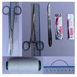 Bộ dụng cụ dùng để thiến hoạn lợn, chó, mèo