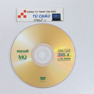 Đĩa trắng DVD MAXELL 4.7GB DATA (1-16X Speed / 4.7GB DATA / 120MIN VIDEO)