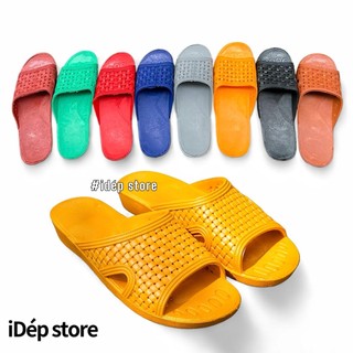 Dép Tổ Ong Đệm Thái Vàng Nam Nữ Êm Chân Chống Trơn Trượt Đi Trong Nhà, Nhà Tắm, Nhà Vệ Sinh (7 màu) iDEP 𝐃𝐋𝟎𝟒𝟏