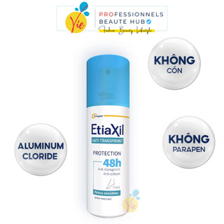 Xịt khử mùi Etialxil hằng ngày - Etiaxil Déodorant Anti-Transpirant 48h Anti-Traces Blanches100ml