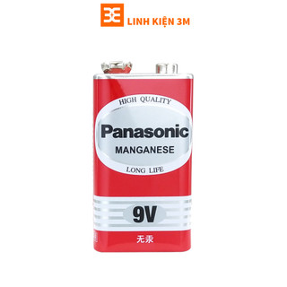 Pin 9v panasonic, pin vuông 9v carbon panasonic, pin 9v tianqiu