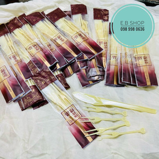 10 set dao dĩa cắt bánh Trung Thu dùng 1 lần