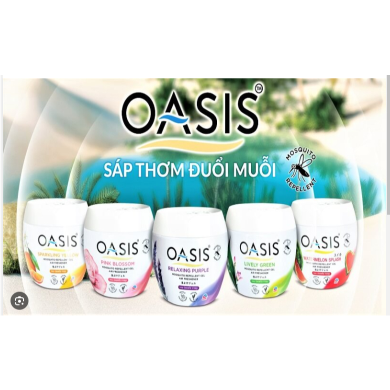 SÁP THƠM ĐUỔI MUỖI OASIS