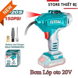 Thân Máy Bơm Hơi Tự Động Cầm Tay TOTAL TACLI2018 Dùng Pin 20V