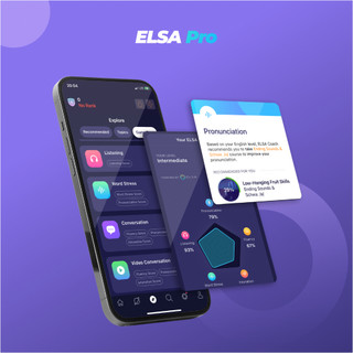Combo ELSA Pro Trọn đời và Conversation Bundle không giới hạn (bao gồm ELSA AI & Speech Analyzer) - Trọn đời