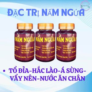 Nấm ngứa ngoài da - đặc trị á sừng - tổ đỉa - hắc lào - viêm da lọ 100ml