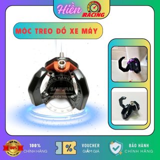 Móc Treo Đồ Gắn Xe Máy nhện 2 móc xoay 180 độ Siêu Bền