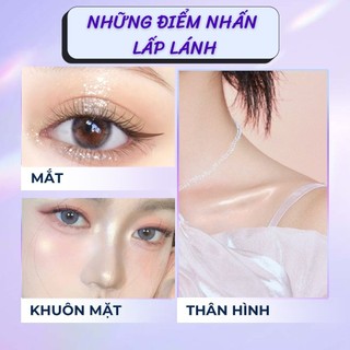 [HÀN QUÔC] Phấn Highlight Bắt Sáng Five Back Marble Highlighter Hàn Quốc 6g