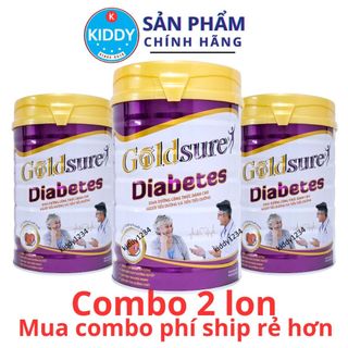 [Combo 2 lon] Sữa tiểu đường Goldsure Diabetes 900g