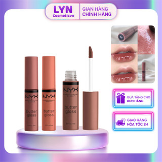 (Bill US) Son bóng căng mọng môi Nyx Butter Gloss