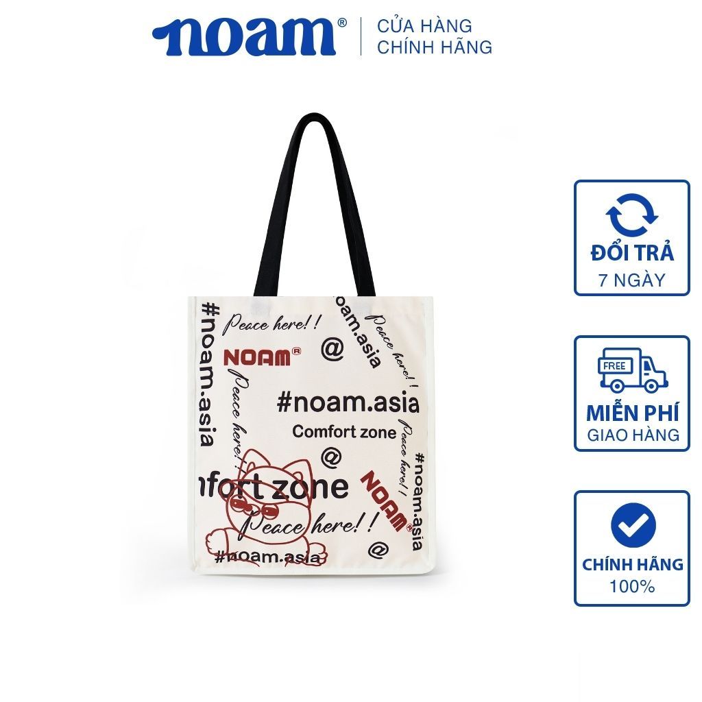 Túi Tote Canvas Unisex NOAM Comfort Zone