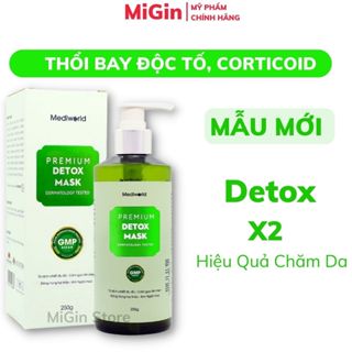  Premium Detox Mask - Mặt Nạ Thải Độc Sạch Sâu Thành Phần Organic Mediworld 