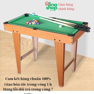 Bàn BiA Chất Liệu GỗThật Bi Sứ Chân Cao Cỡ Lớn Dành Cho Người Lớn Và Trẻ Em Linashop2018