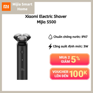 Máy cạo râu Xiaomi Electric Shaver Mijia S300/S500 3 đầu - Hàng chính hãng