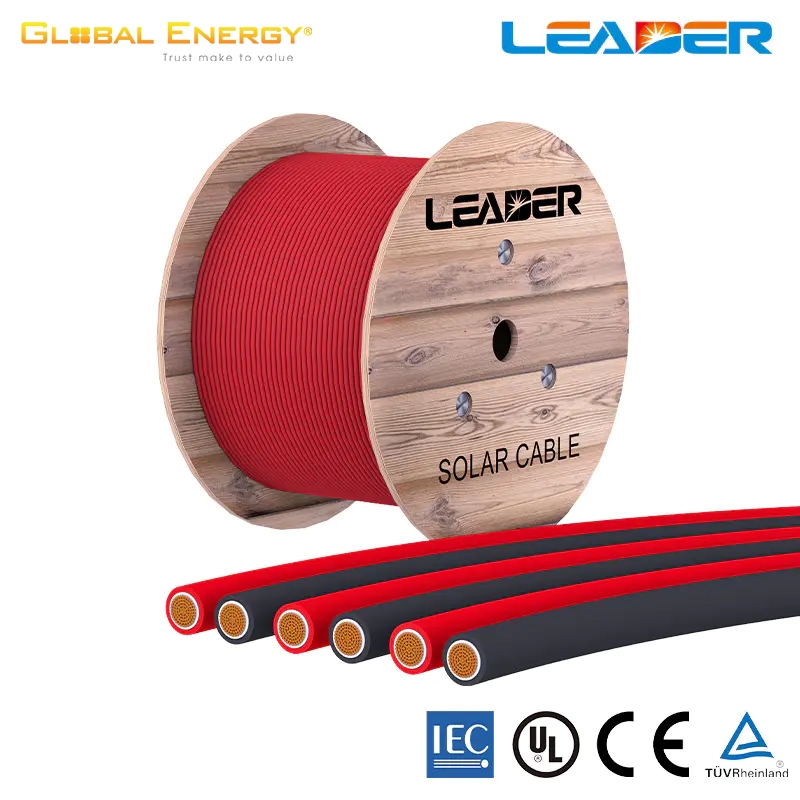 Cáp DC 4.0 Cáp LEADER/FR-CABLE - Chuyên dùng cho năng lượng mặt trời