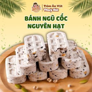 Bánh Poria Bazhen Ngũ Cốc Không Đường, Bánh Ngũ Cốc Dinh Dưỡng Không Đường, Bánh Ngũ Cốc Nguyên Hạt