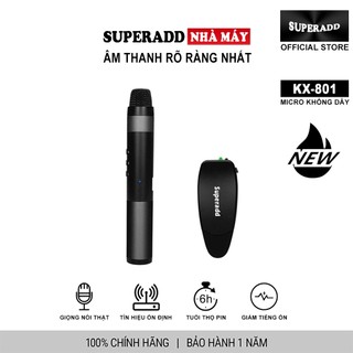 Micro không dây SUPERADD KX-801 SLR phỏng vấn Microphone giảng dạy hội nghị cầm tay cầm tay mic