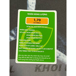 Tem năng lượng Wave RSX Fi