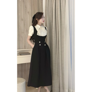 Váy nơ cổ siêu xinh