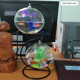 Bể cá mini để bàn treo mini S