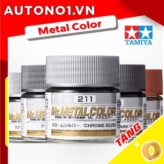 Lacquer sơn mô hình màu kim loại xịn metal (MC211 ~ MC219) 10ml không cần pha Mr.Hobby – Mr.Color- Mr.Metal