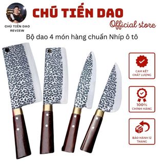 [ SALE SỐC] ComBo Bộ dao 4 món hàng chuẩn Nhíp ô tô ( ảnh thật 100%)