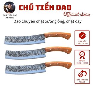 Dao chuyên chặt xương ống, chặt cây, kết hợp đi rừng cán ốp hương đá ôm tay cực kỳ chắc chắn