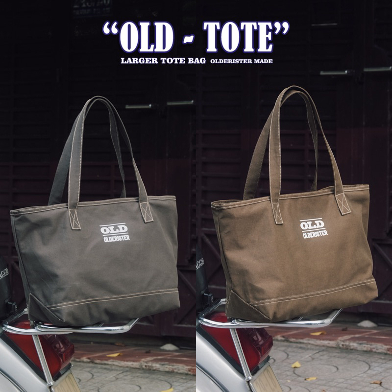 Túi Tote “OLD - tote” size lớn - Olderister