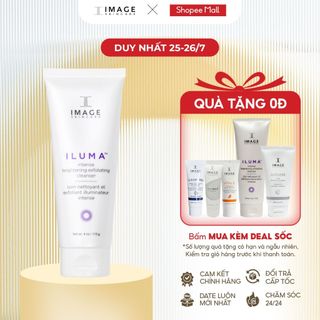 Sữa rửa mặt sáng da kết hợp loại bỏ da chết, làm mờ thâm ILUMA Intense Brightening Exfoliating Cleanser 113g