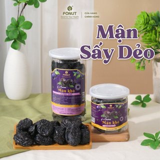 Mận sấy dẻo Chile nhà Fonut 250g -500g trái cây sấy dẻo, ăn vặt hoa phù hợp cho mẹ bầu và người ăn kiêng