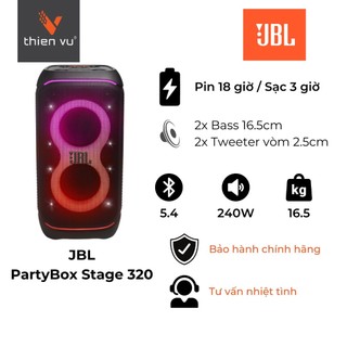 Loa jbl partybox stage 320 240w - hàng chính hãng