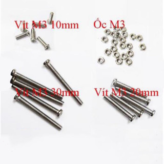 Ốc Vít Cỡ M3/M4/M5 Các Loại Độ Dài