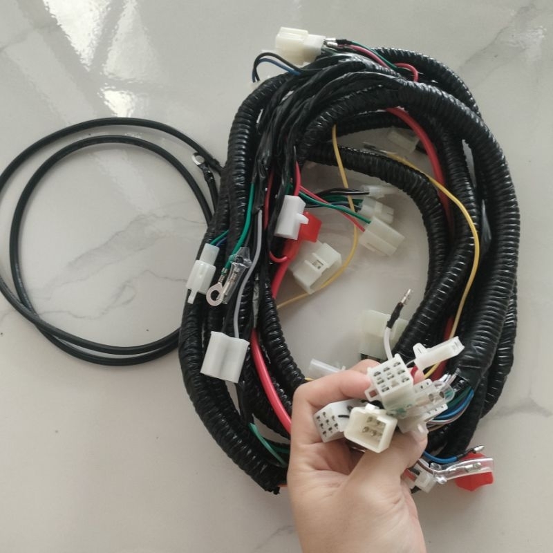 Dây điện sườn xe ba gác - phụ tùng phụ kiện xe ba gác