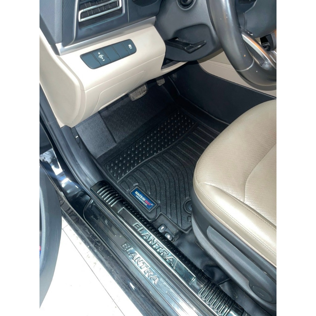 [CHÍNH HÃNG] Thảm Lót Sàn Ô Tô Hyundai Elantra 2017- 2022  Macsim – TPE Chuẩn Phom, Dễ Vệ Sinh (Mã 01)