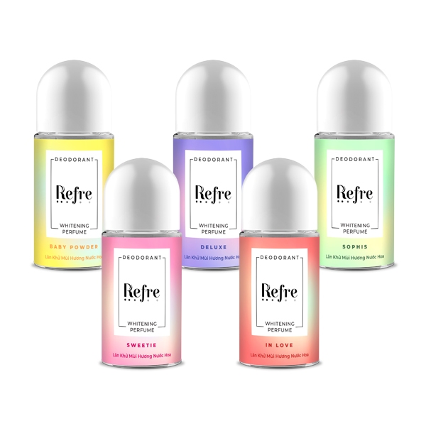 Lăn khử mùi Refre dưỡng trắng 40ml