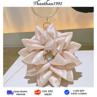 Túi cốp đính hoa đi tiệc đi cưới sang chảnh- TS239