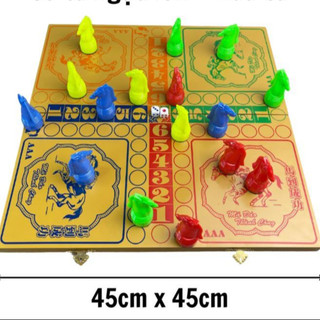 Bộ Cờ Đua Ngựa LIÊN HIỆP THÀNH - Cờ Cá Ngựa Bằng Nhựa Cao Cấp - Kích Thước 45 x 45 cm