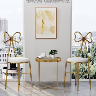 Ghế Nơ Bàn Trang Điểm Phong Cách Bắc Âu - Ghế Ngồi Trang Điểm Ghế nơ siêu xinh loại 1 cao cấp